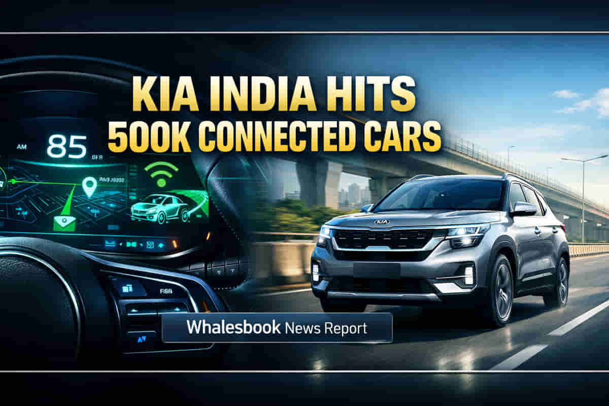 Kia India Surpasses 500,000 Connected Cars; Seltos Leads Sales