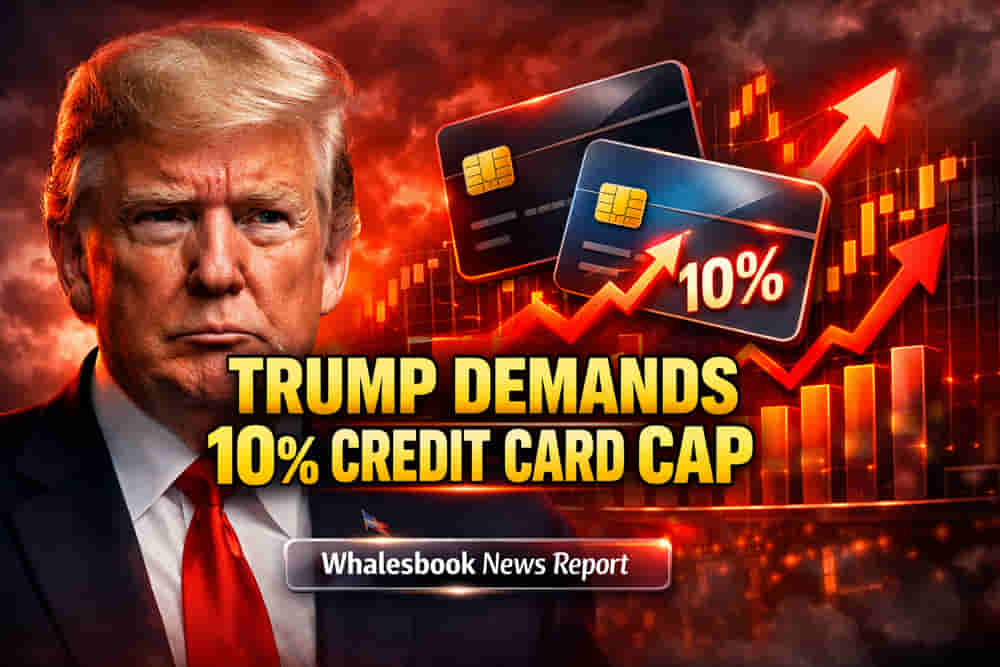 Trump Demands 10% Credit Card Rate Cap