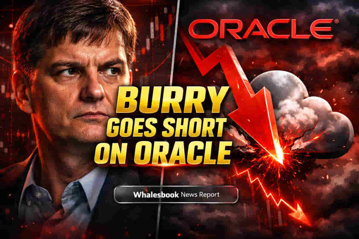 Big Short's Burry Bets Against Oracle on AI Spend, Debt Concerns