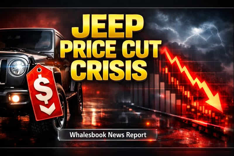 Jeep Slashes Prices in Bid to Reverse US Sales Slump