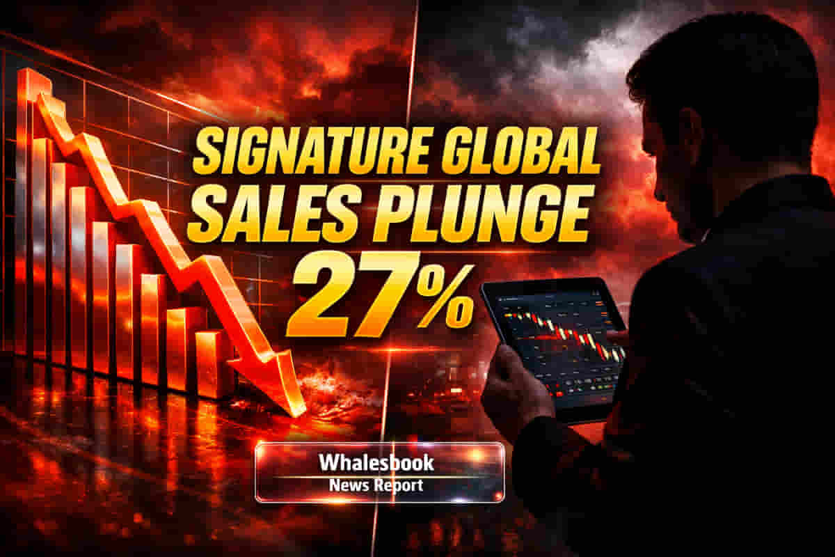Signature Global Q3 Sales Bookings Plunge 27% Amid Sluggish Demand
