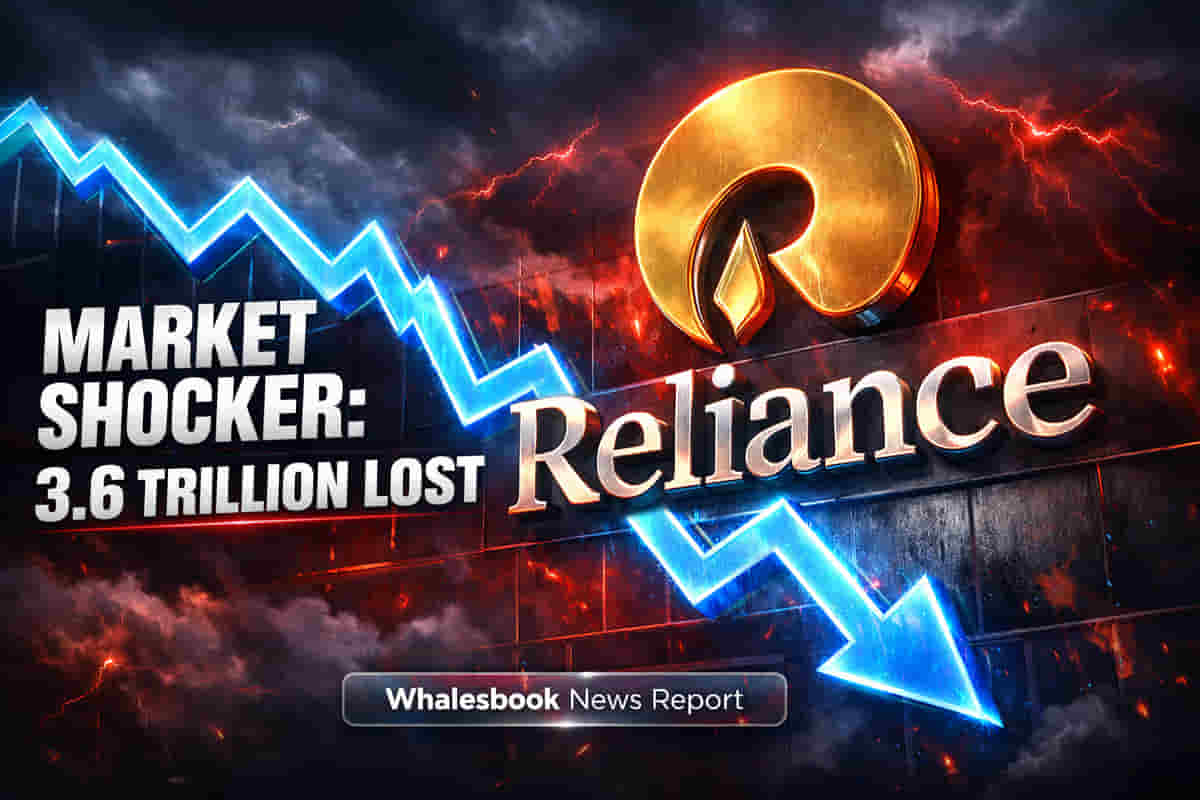 Top 7 Firms Lose ₹3.6 Trillion as Markets Slide