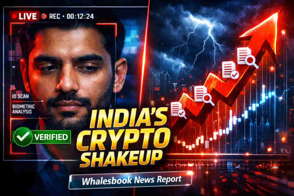 India Mandates Live Selfies, Geo-Tagging for Crypto Users Under New KYC Rules