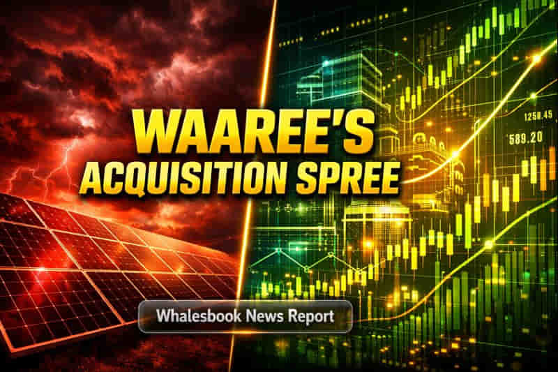 Waaree Fuels Green Dominance: Acquires Rivals, Plans ₹30K Cr War Chest