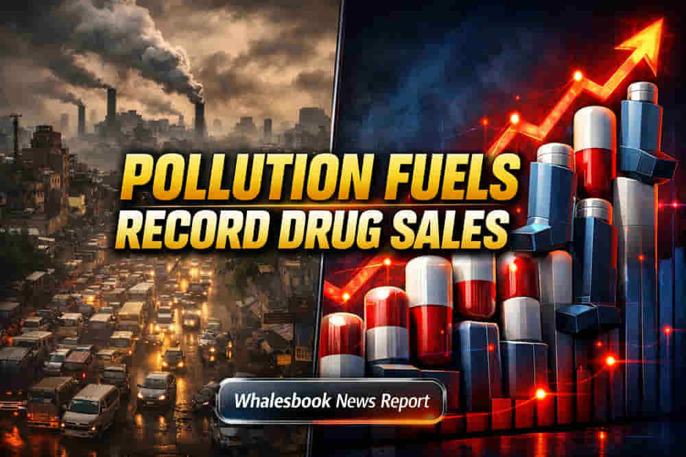 Pollution Spurs Record Respiratory Drug Sales: ₹1,950 Cr Surge