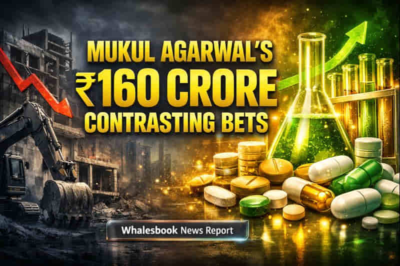 Mukul Agarwal Bets ₹160 Cr on Contrasting HCC, Sudeep Pharma Stocks