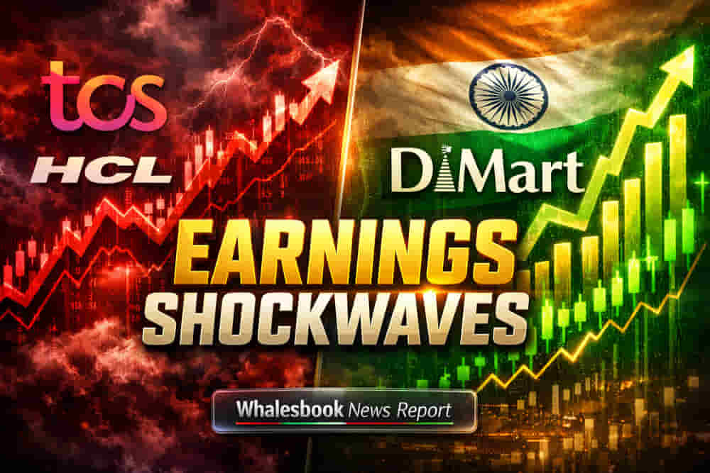 Earnings Season Kicks Off Amid Geopolitical Storms: TCS, DMart Lead Movers