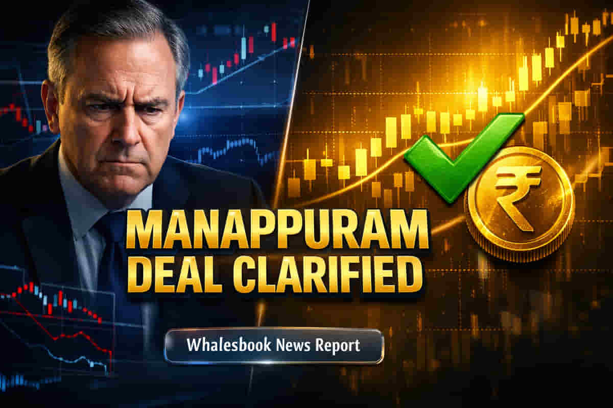 Manappuram Finance Rebounds After Debunking RBI Deal Delay Rumors