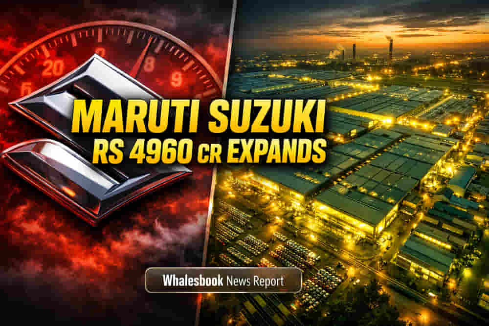 Maruti Suzuki Invests ₹4,960 Cr in Gujarat for Massive Capacity Expansion