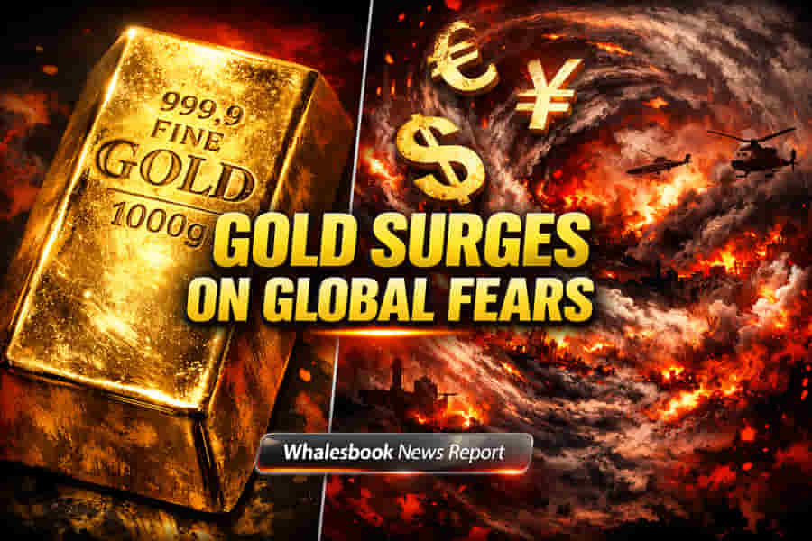 Gold Surges 1.42% on Geopolitical Fears, Weak Dollar