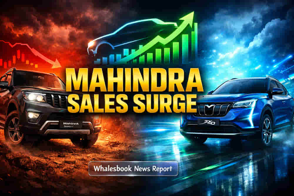 Mahindra's December Sales Soar 27%, But Exports Dip, Shares Slide