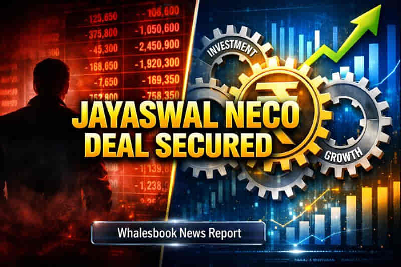 Jayaswal Neco Secures ₹2,300 Cr Refinancing; SAM Advises Lenders