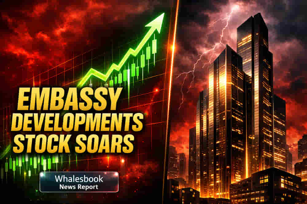 Embassy Developments Surges 4% on Robust Q3 Pre-Sales Update