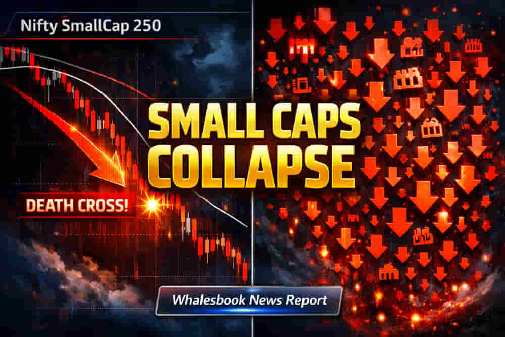 Nifty SmallCap Flags Bearish Death Cross; 132 Stocks Follow Suit