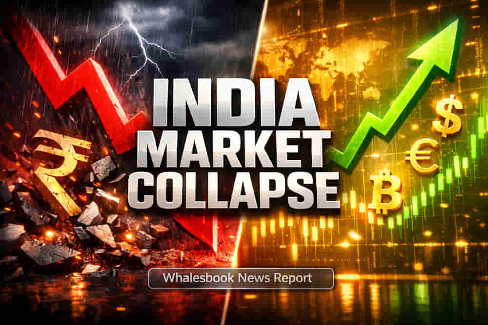 Indian Stocks Face Decade Worst Start: Nifty, Sensex Plunge Amid Sell-Off