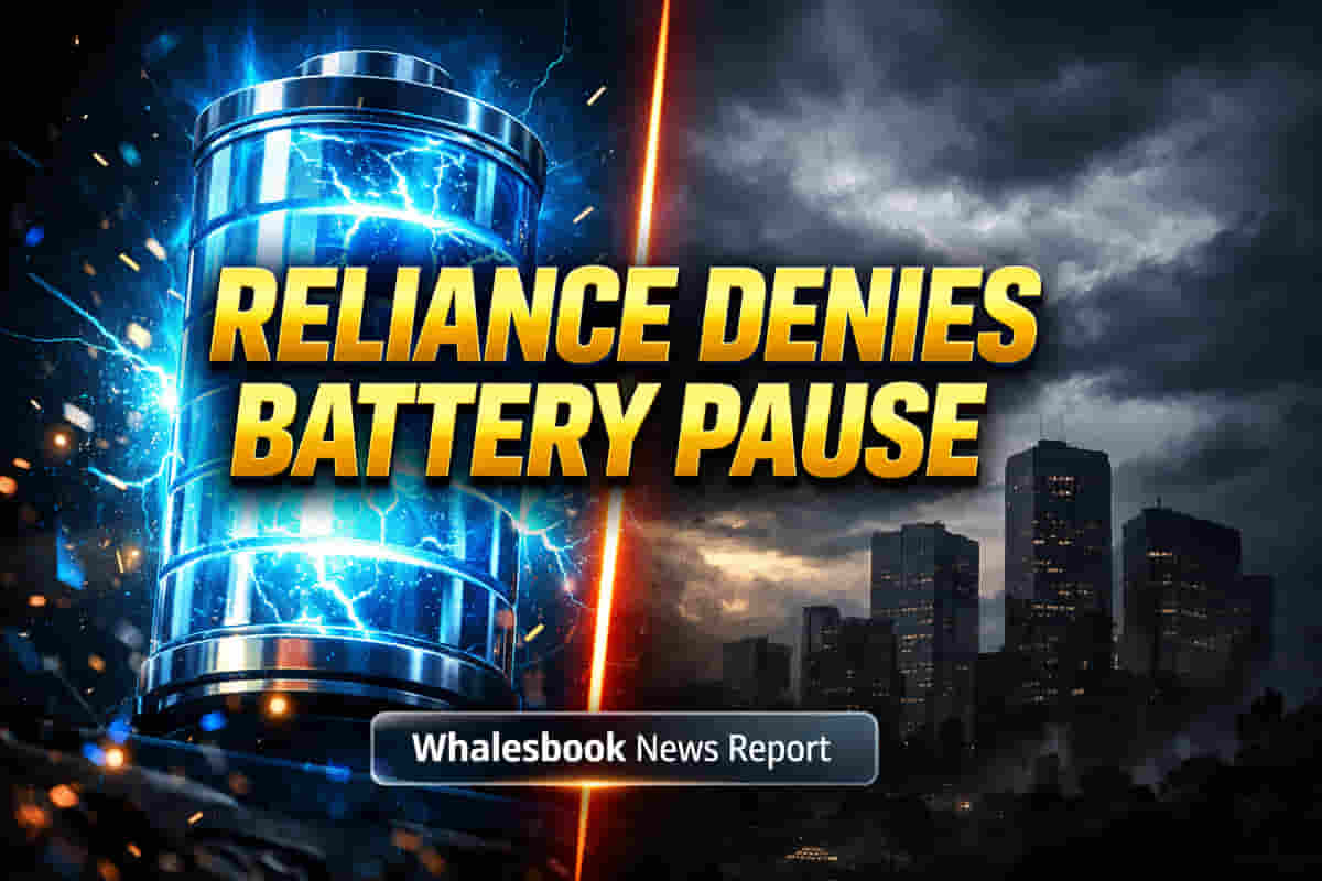 Reliance Denies Battery Plant Pause, Reaffirms Manufacturing Goals
