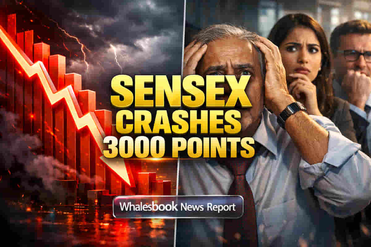 Sensex Tumbles 3000 Points in 6 Days as Fear Grips Investors
