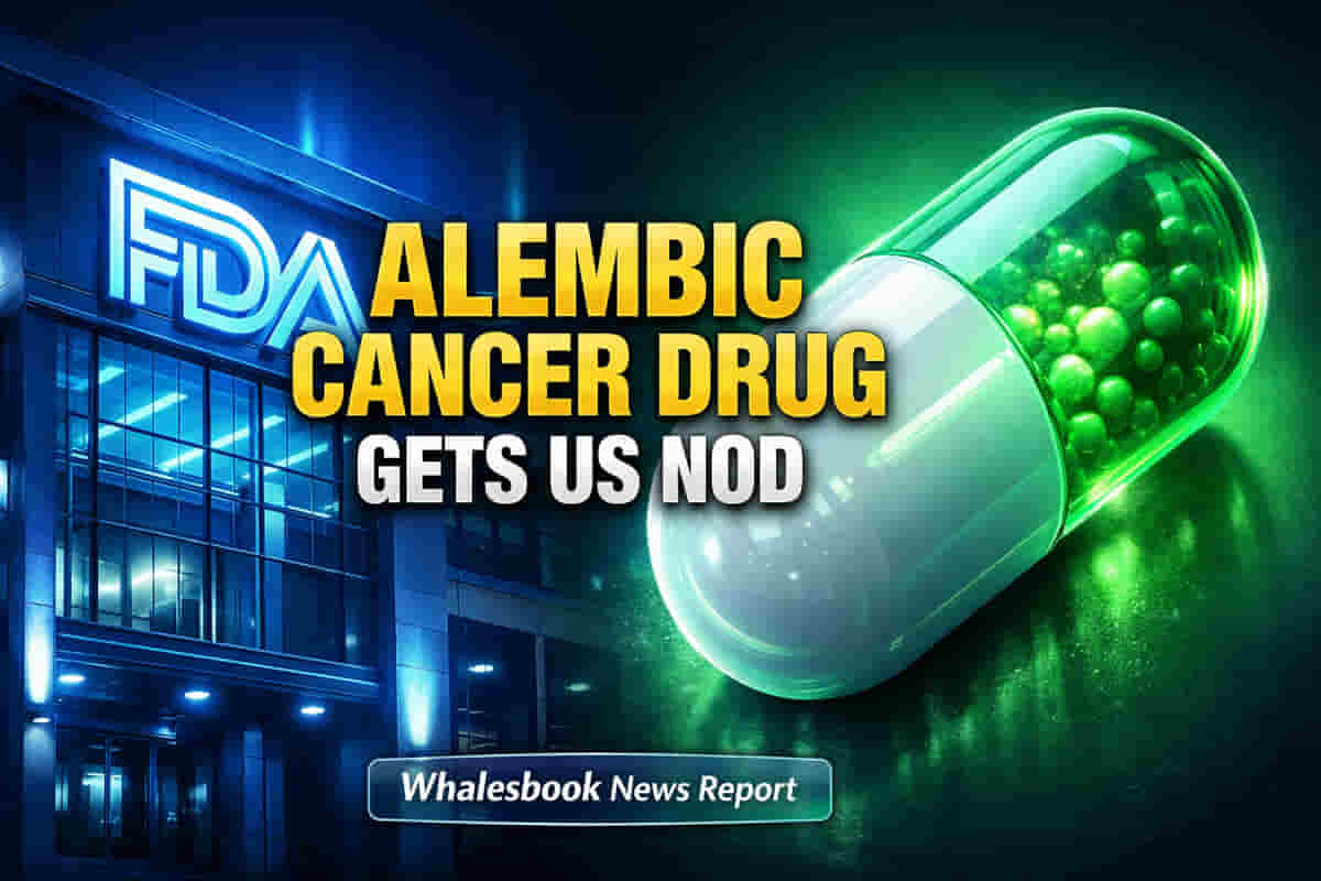 Alembic Pharma Secures USFDA Tentative OK for Cancer Drug