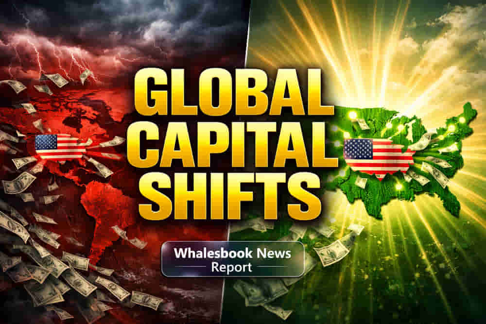 US Stocks Near Peaks as Global Capital Quietly Exits