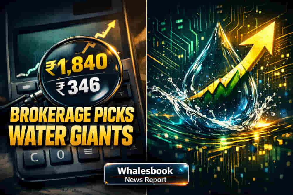 Systematix Flags Water EPC: VA Tech Wabag, EIEL Gain 'Buy' with High Targets