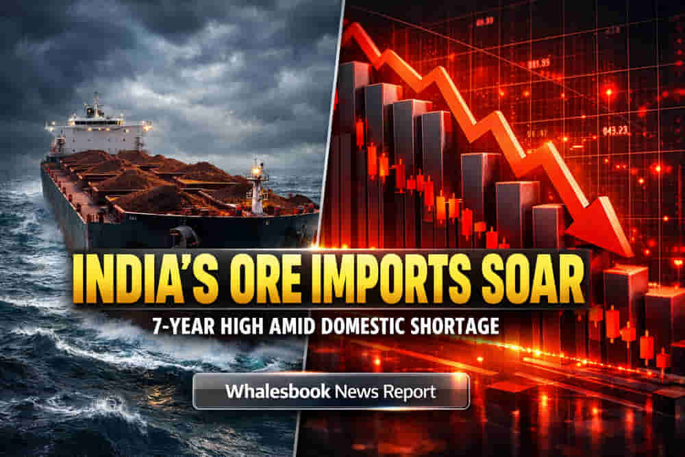 India's Iron Ore Imports Hit 7-Year High Amid Domestic Shortages