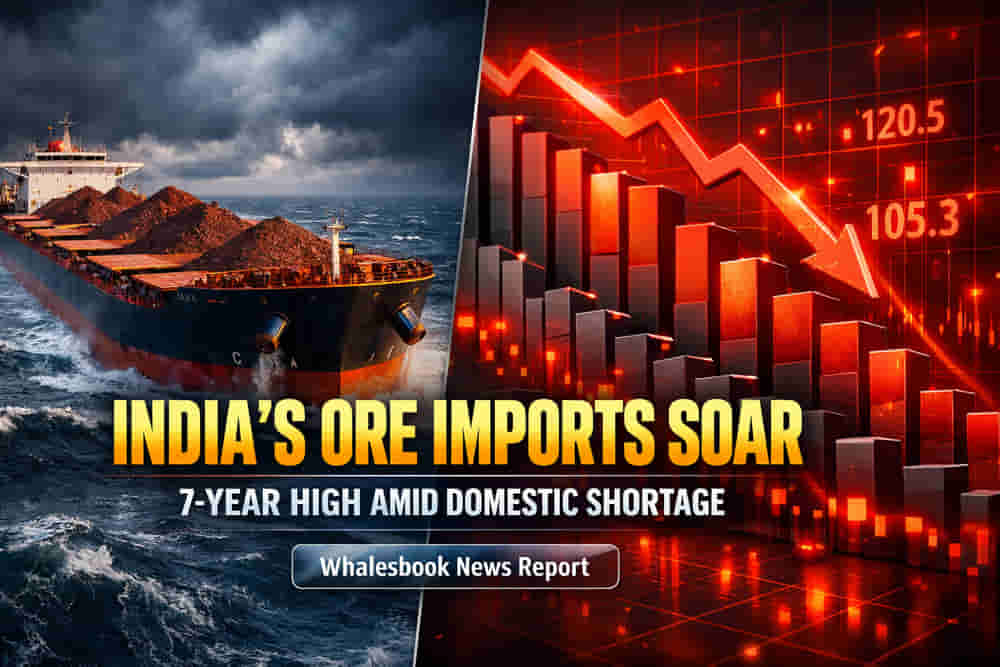 India's Iron Ore Imports Hit 7-Year High Amid Domestic Shortages