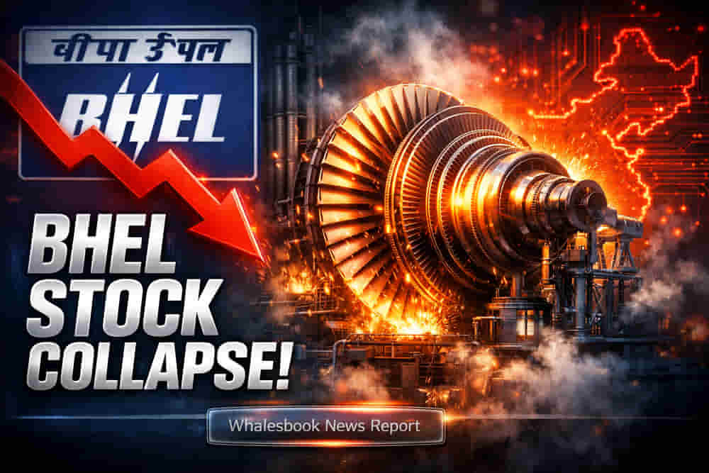 BHEL Shares Plunge 15% on China Competition Fears; Analysts Cautious