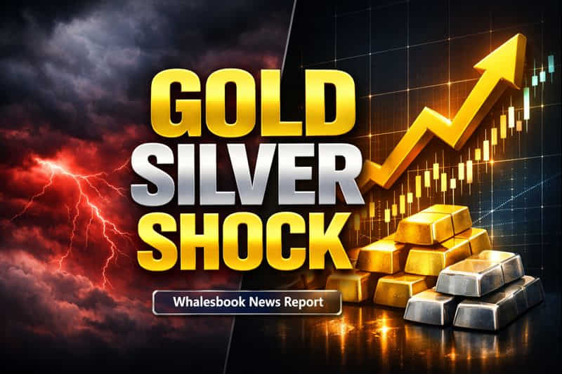 Gold, Silver Surge on Global Fears; $95 Silver Target Eyed