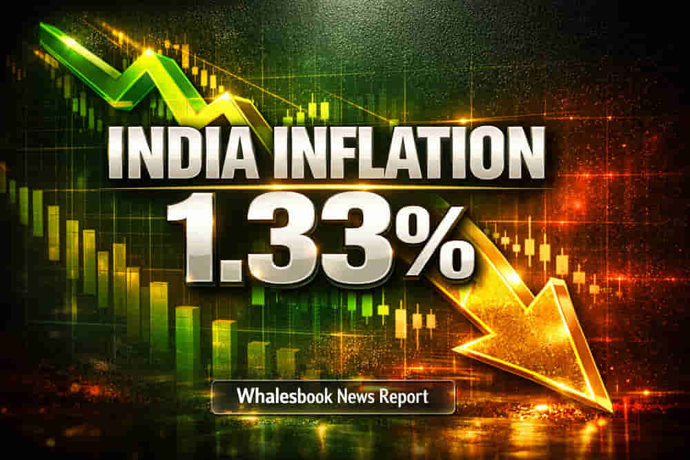 India December 2025 Inflation Hits 1.33%, Food Prices Drive Surprise Drop