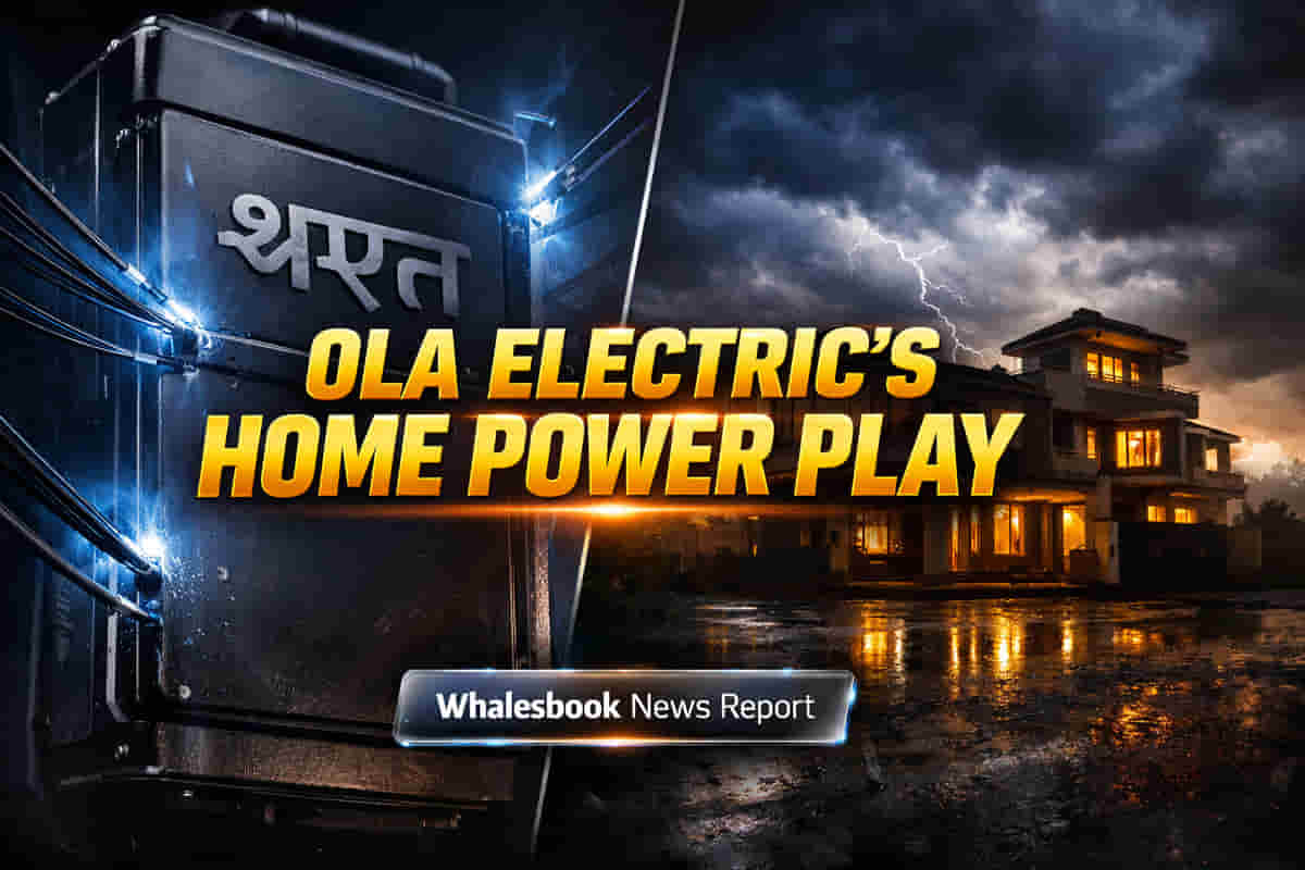 Ola Electric Launches Home Energy Storage Unit from Tamil Nadu Gigafactory