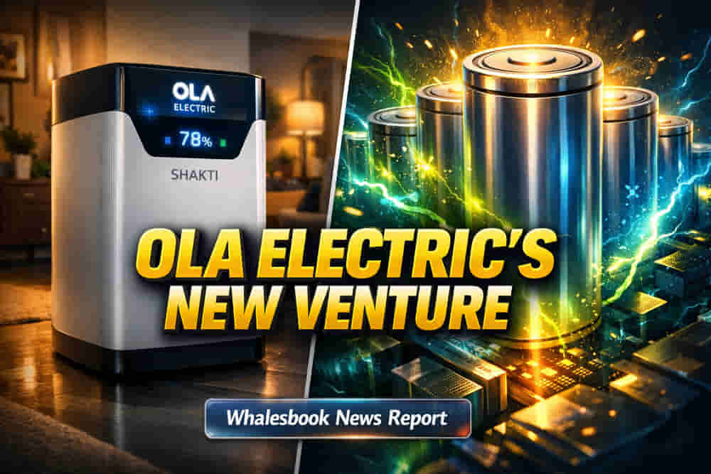 Ola Electric Launches 'Shakti' Energy Storage, Targets New Revenue Streams