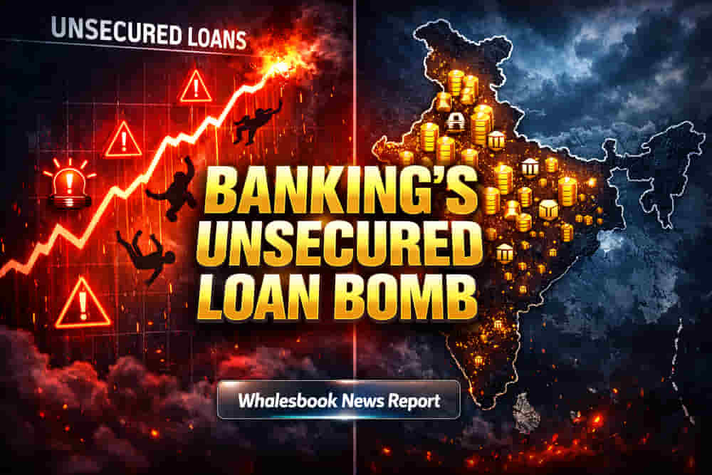 SBI Report Flags Soaring Unsecured Loans, Credit Concentration Risks for Indian Banks