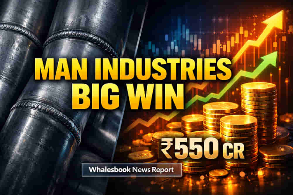 MAN Industries Secures Rs 550 Crore Pipe Supply Orders