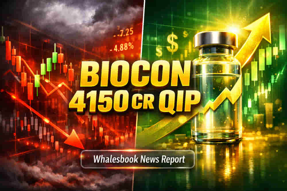 Biocon Launches ₹4,150 Cr QIP Amid Stock Price Pressure
