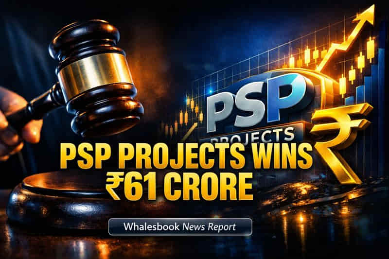 PSP Projects Wins ₹61 Crore Arbitration Award From Municipal Corporation