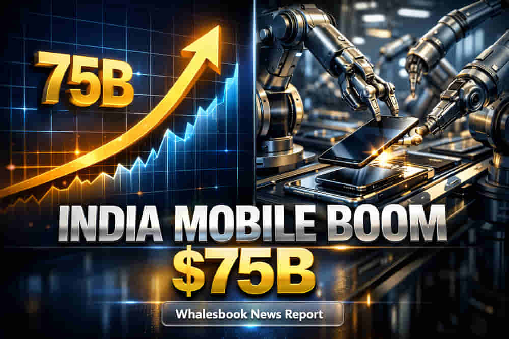 India's Mobile Production Surges to $75 Billion Target by FY26