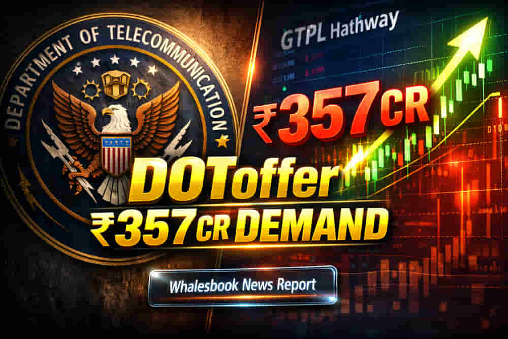 GTPL Broadband Faces ₹357 Cr Licence Fee Demand from DoT