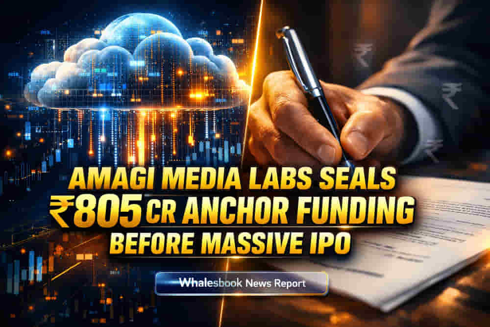 Amagi Media Labs Seals ₹805 Cr Anchor Funding Before Massive IPO