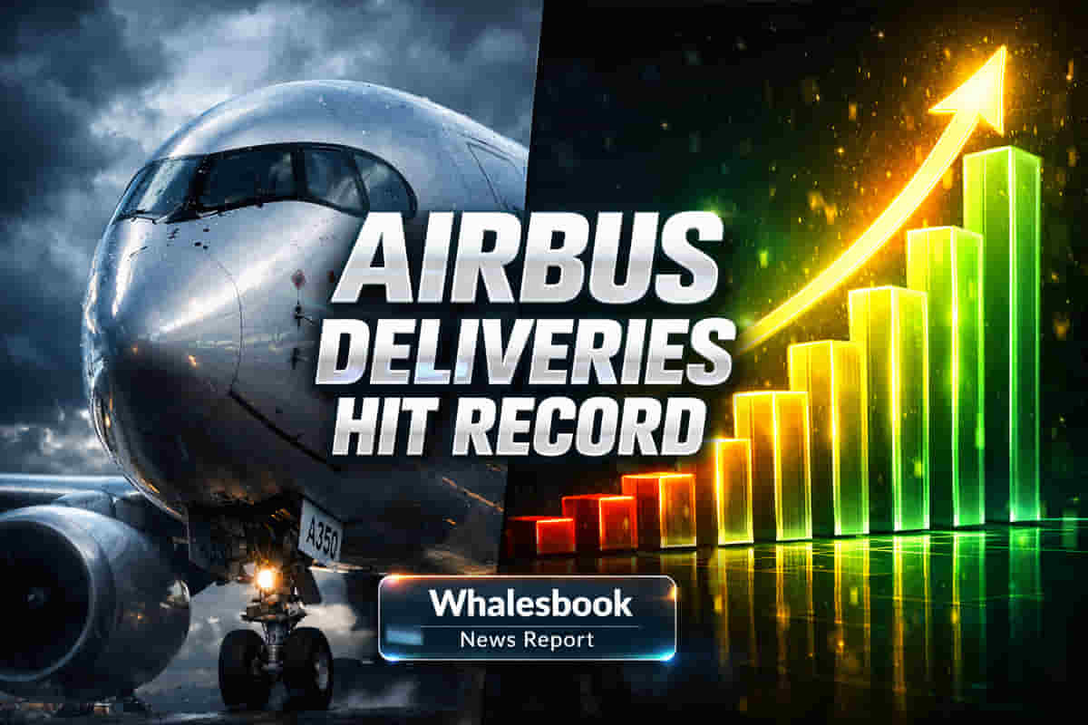 Airbus Beats Delivery Target on Late-Year Surge Despite A320 Glitches