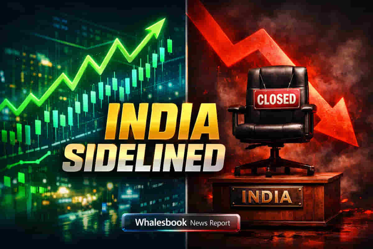 India Sidelined as Global Capital Flees to Emerging Markets