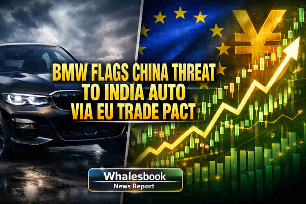 BMW Flags China Threat to India Auto via EU Trade Pact