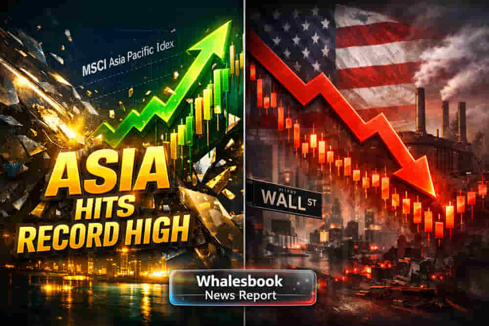 Asian Shares Hit Record High, Shifting Focus from US Markets