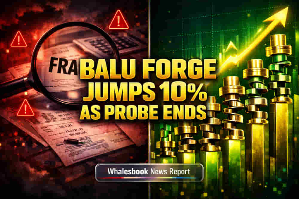 Balu Forge Surges 10% as Income Tax Probe Concludes Positively