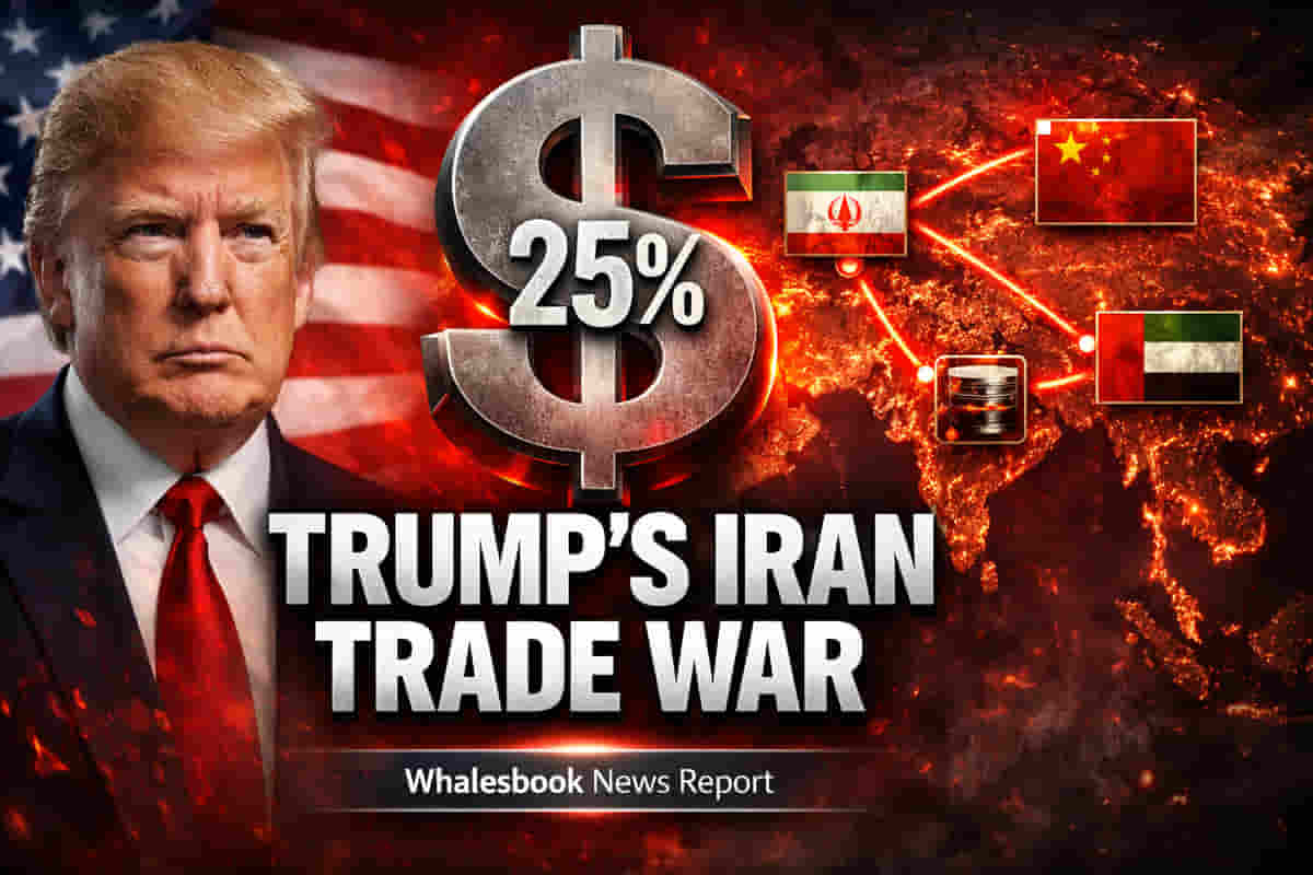 Trump Slaps 25% Tariff on Iran Trade: India, China Face Economic Fallout