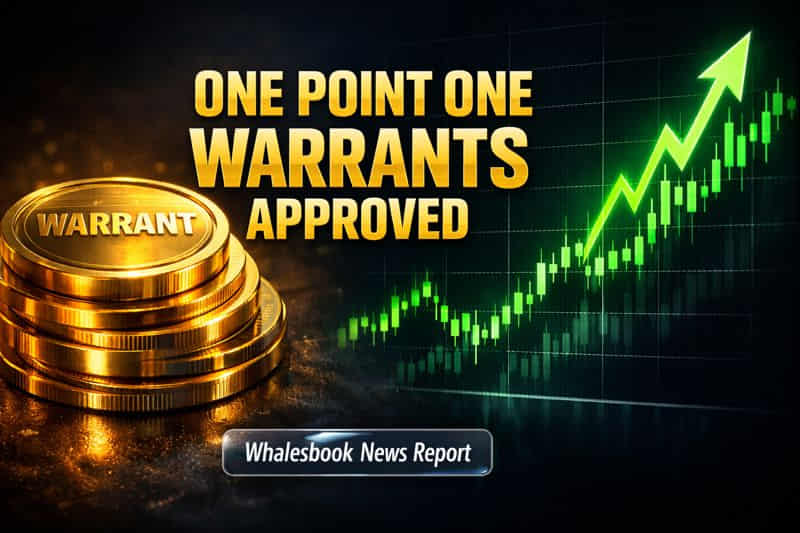 One Point One Solutions Approves Warrant Issue, Stock Surges 2000% in 5 Years