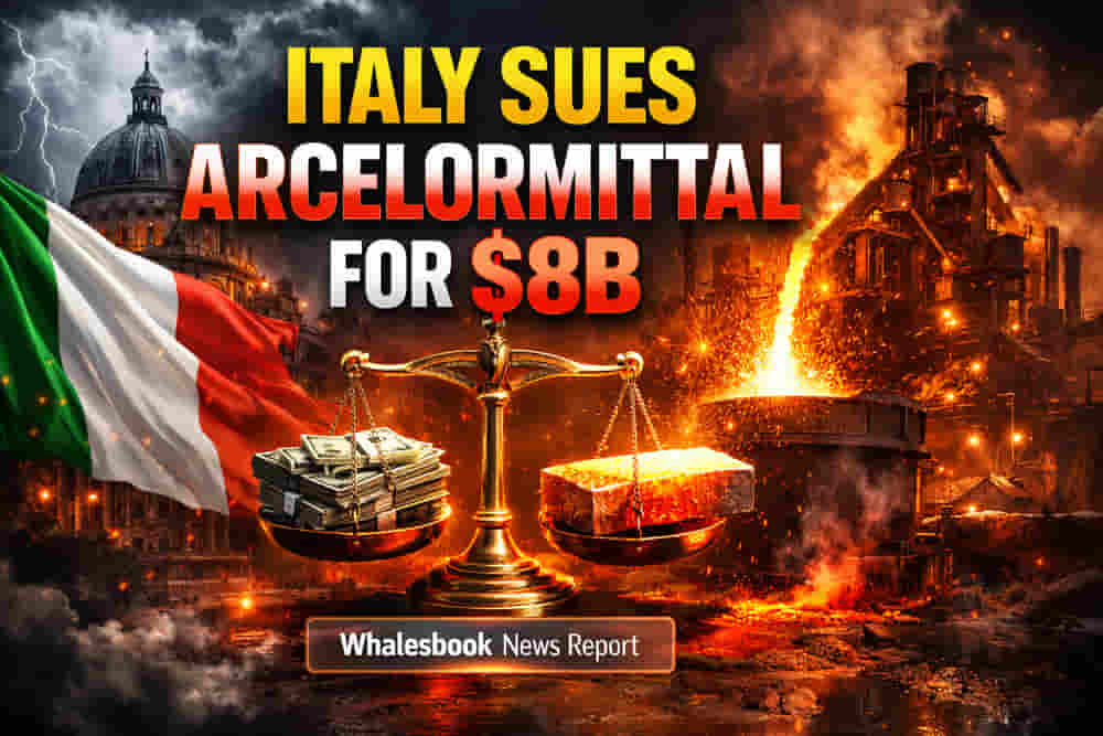 Italy Demands $8.17 Billion from ArcelorMittal Over Steelworks Mismanagement