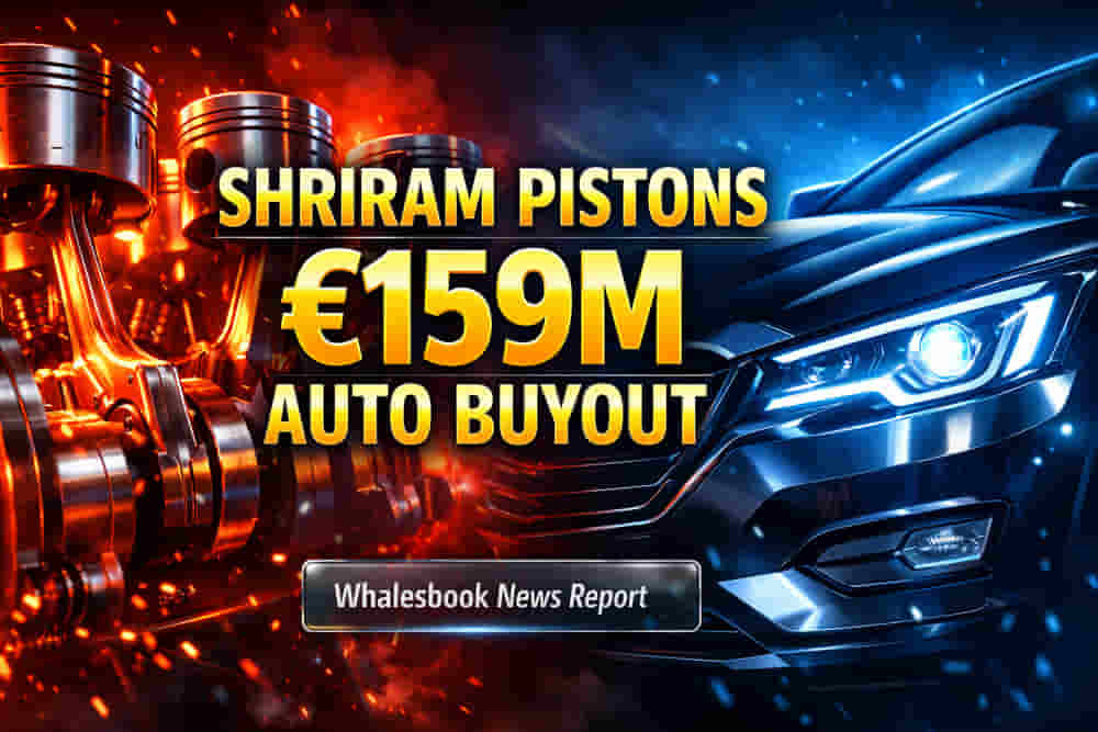 Shriram Pistons Seals €159M Deal to Expand Auto Parts Portfolio