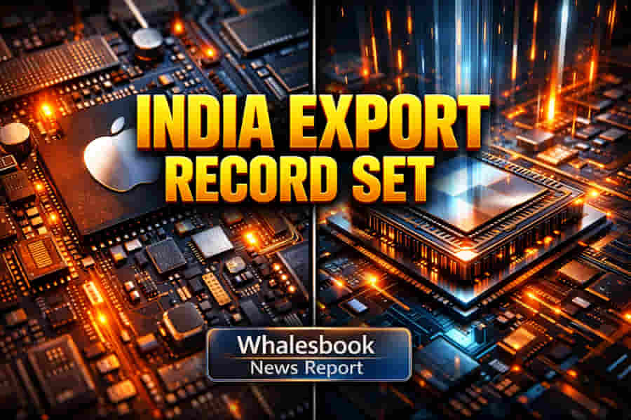 India's Electronics Exports Surpass ₹4 Lakh Crore Amidst Growth Surge