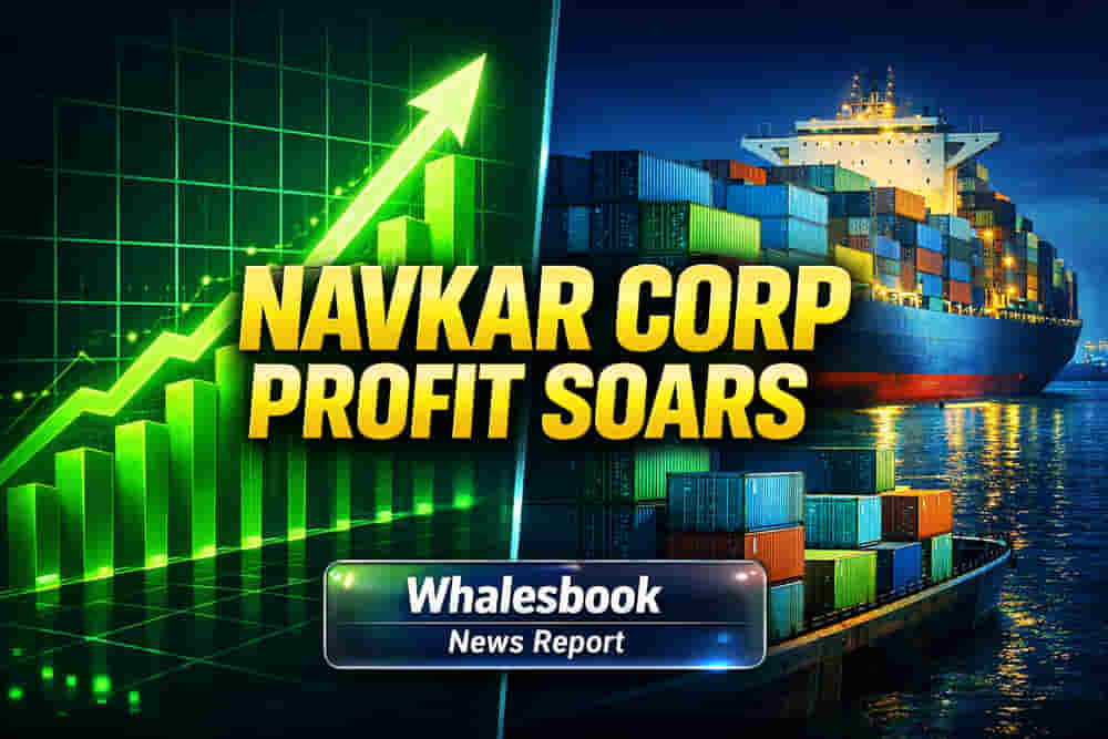Navkar Corp Swings to Profit, Shares Rally 14% on Q3 Results