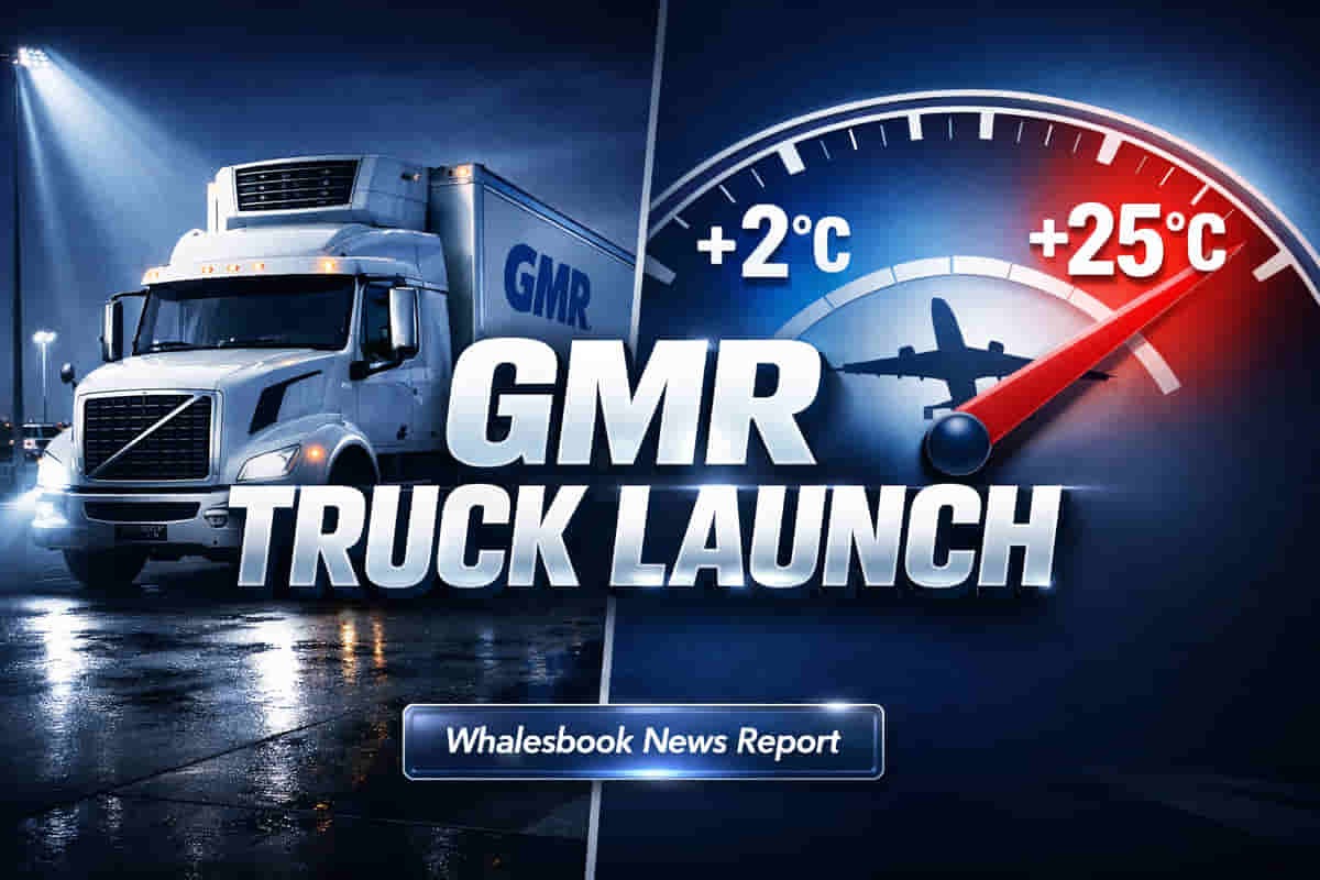 GMR Hyderabad Airport Launches India's First Airside Reefer Truck
